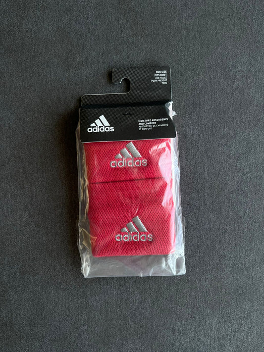 Muñequeras Adidas Roja